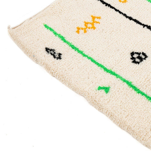Ouassil Azilal Moroccan Rug, Hand-Knotted Wool