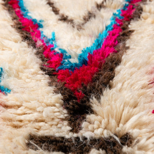 Zbair Azilal Moroccan Rug, Hand-Knotted Wool