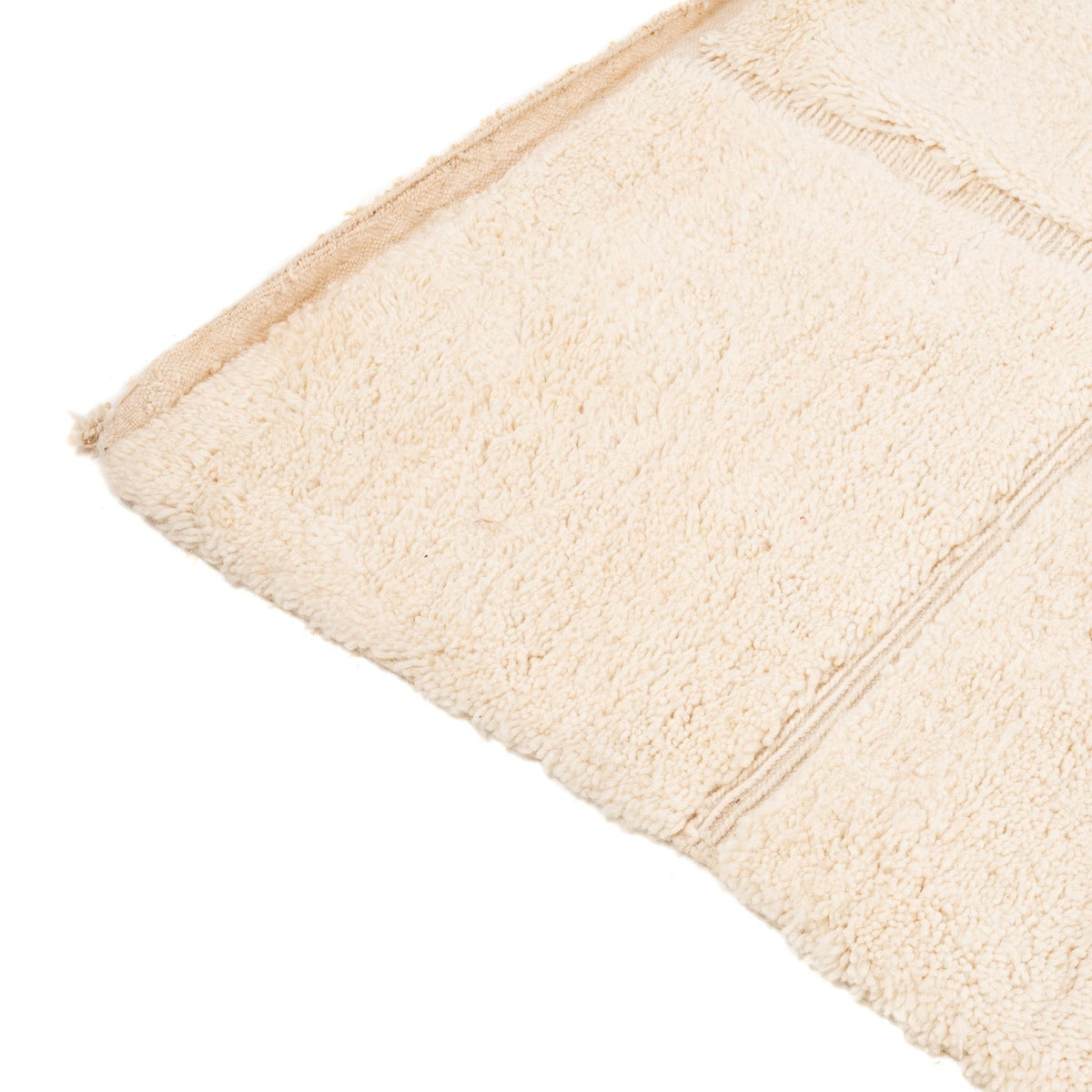 Tilelli Beni Ourain Moroccan Rug, Hand-Knotted Wool