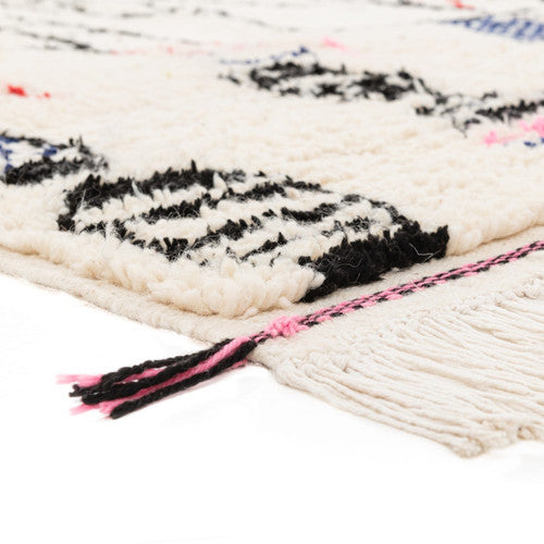 Urman Azilal Moroccan Rug, Hand-Knotted Wool