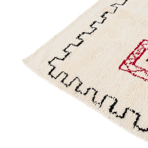 Wadi Azilal Moroccan Rug, Hand-Knotted Wool