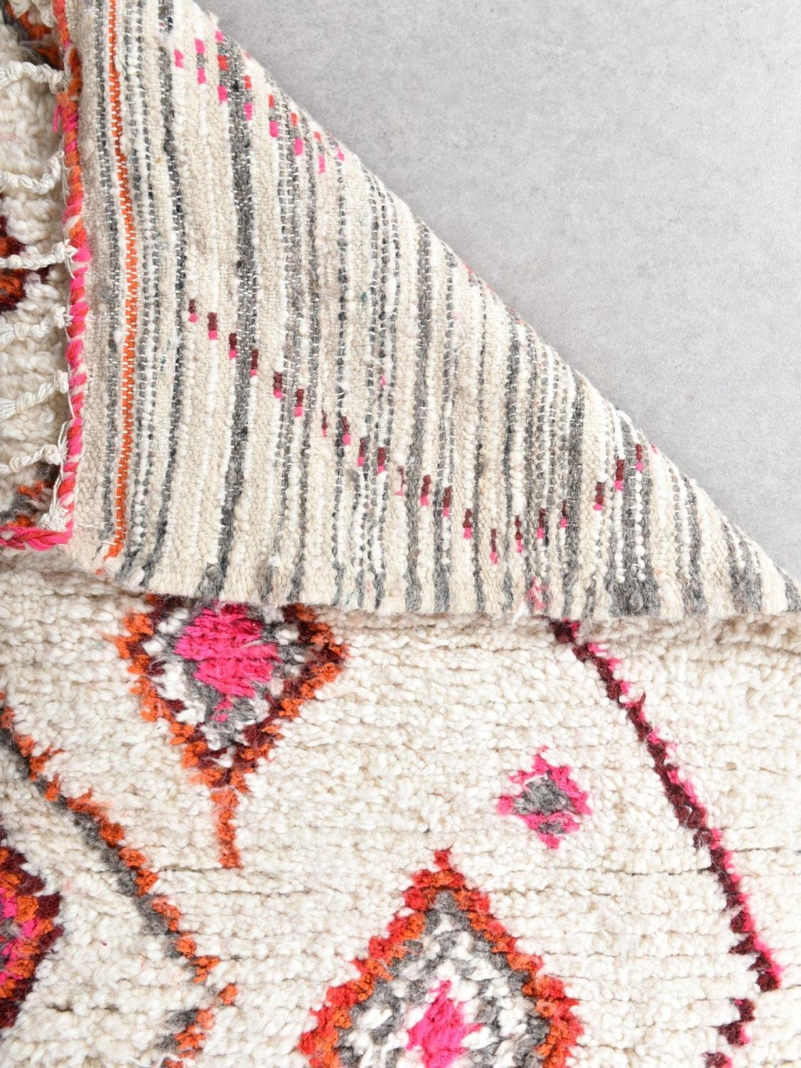 Zemzem Azilal Moroccan Rug, Hand-Knotted Wool