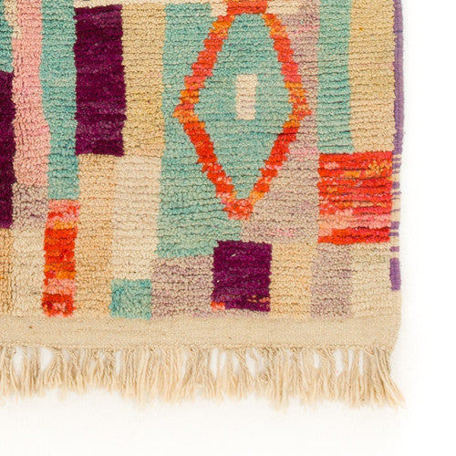 Taliouine Boujad Moroccan Rug, Hand-Knotted Wool