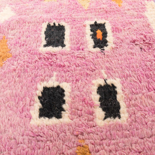 Awzrou Boujad Moroccan Rug, Hand-Knotted Wool