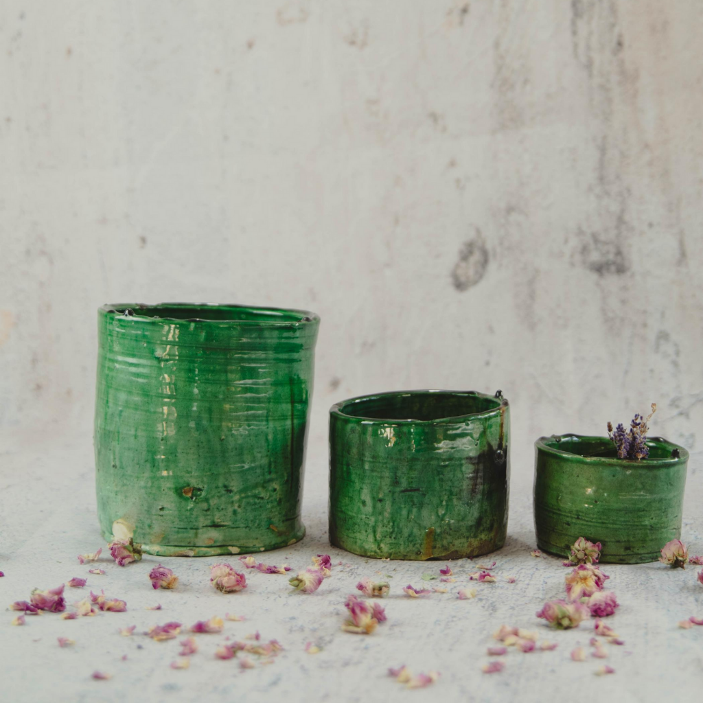 Moroccan Tamegroute Planter Pot