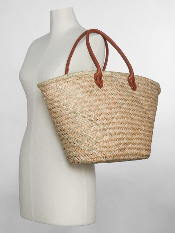 Traditional Moroccan Large Basket