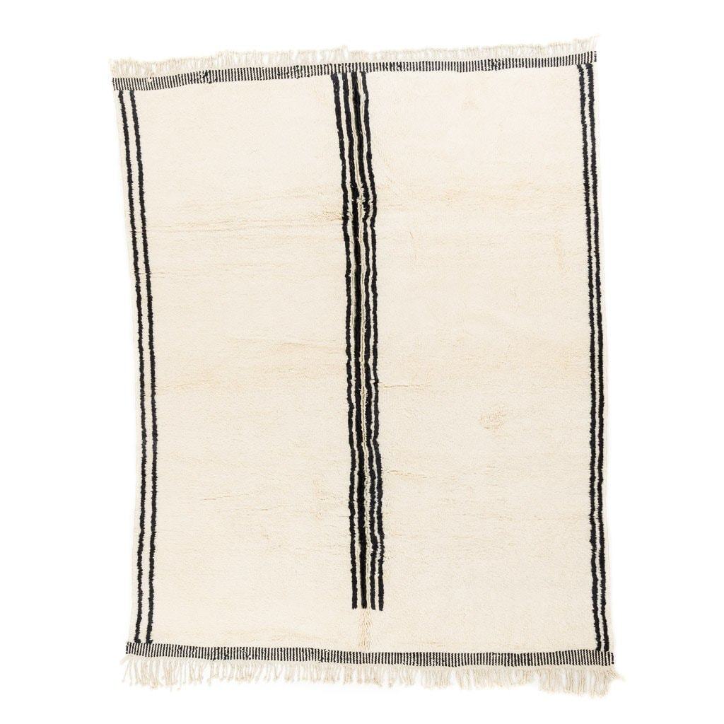 Aferdou Mrirt Moroccan Rug, Hand-Knotted Wool
