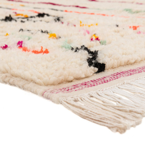 Ouzoud Azilal Moroccan Rug, Hand-Knotted Wool