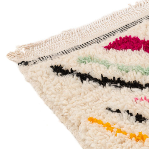 Ouzoud Azilal Moroccan Rug, Hand-Knotted Wool