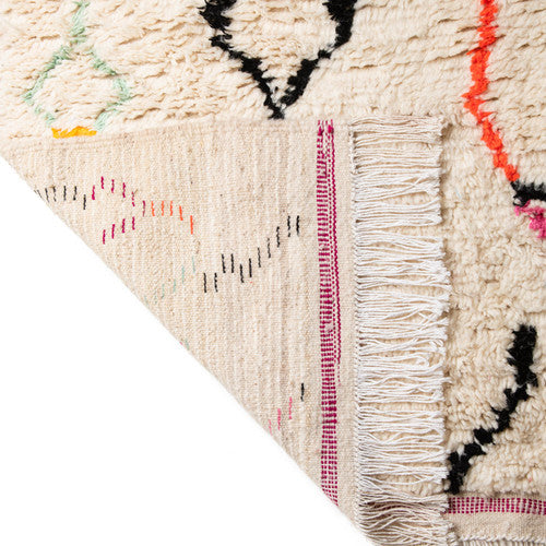 Ouzoud Azilal Moroccan Rug, Hand-Knotted Wool