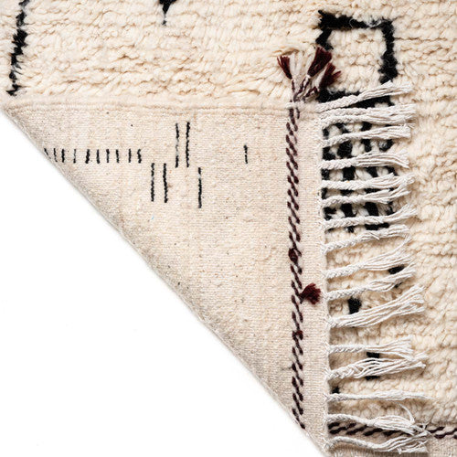 Katiba Azilal Moroccan Rug, Hand-Knotted Wool