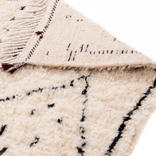 Katiba Azilal Moroccan Rug, Hand-Knotted Wool