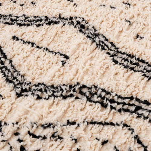 Katiba Azilal Moroccan Rug, Hand-Knotted Wool