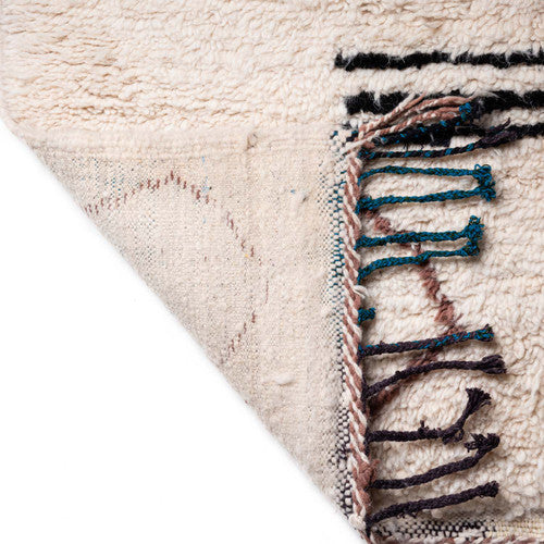 Maria Shag Azilal Moroccan Rug, Hand-Knotted Wool