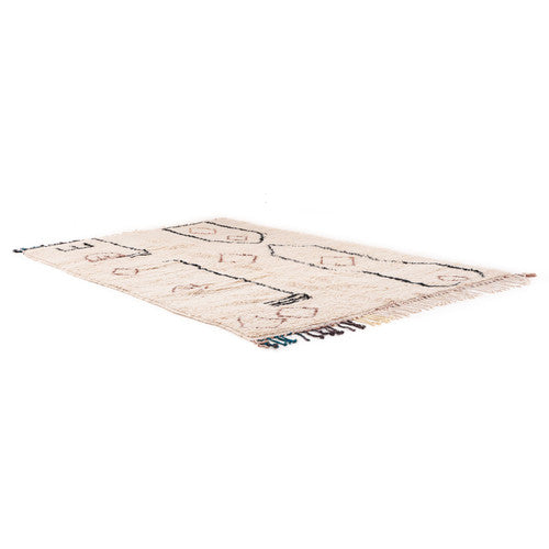 Maria Shag Azilal Moroccan Rug, Hand-Knotted Wool