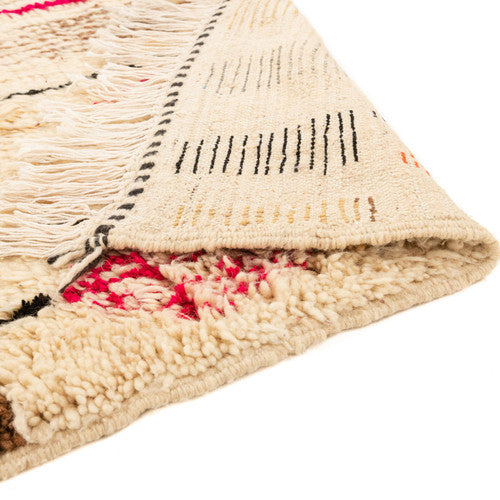 Aqmar Azilal Moroccan Rug, Hand-Knotted Wool