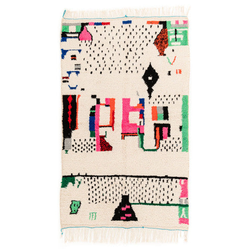 Asil Azilal Moroccan Rug, Hand-Knotted Wool