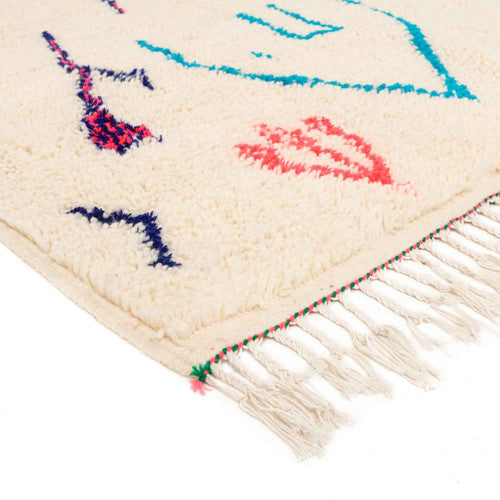 Tassili Azilal Moroccan Rug, Hand-Knotted Wool