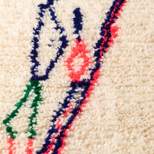 Tassili Azilal Moroccan Rug, Hand-Knotted Wool
