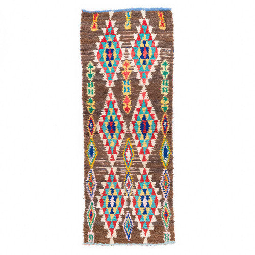 Omniya Azilal Moroccan Rug, Hand-Knotted Wool