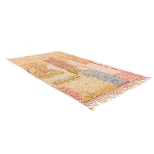 Ain Leuh Boujad Moroccan Rug, Hand-Knotted Wool
