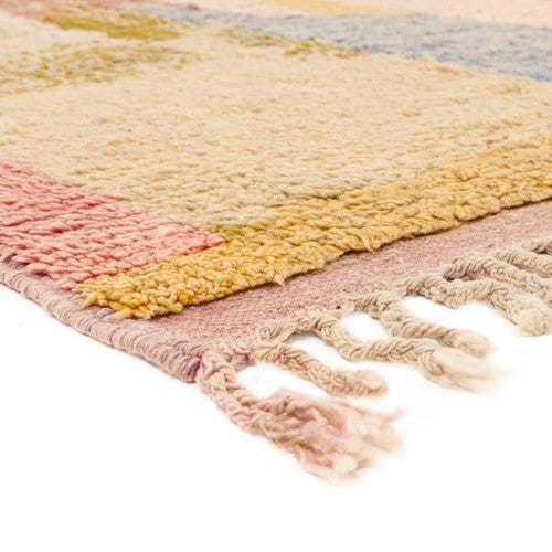 Ain Leuh Boujad Moroccan Rug, Hand-Knotted Wool