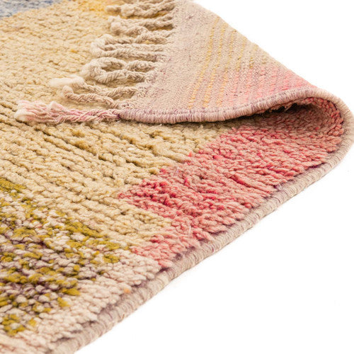 Ain Leuh Boujad Moroccan Rug, Hand-Knotted Wool