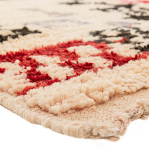 Dcheira Boujad Moroccan Rug, Hand-Knotted Wool