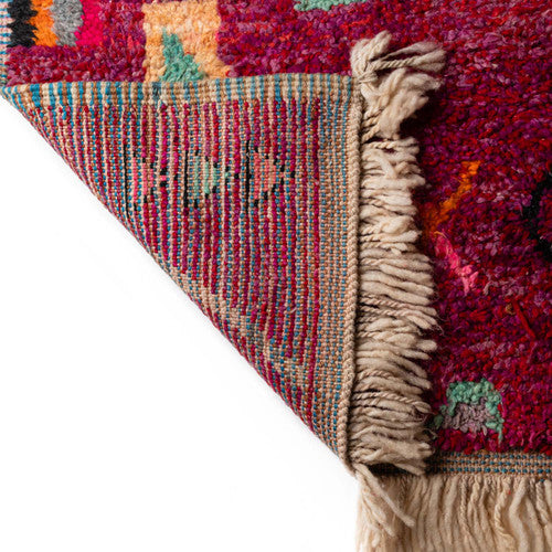 Fom Zguid Boujad Moroccan Rug, Hand-Knotted Wool