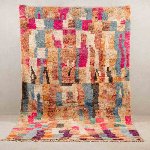 Gourrama Boujad Moroccan Rug, Hand-Knotted Wool