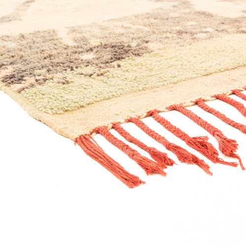 Erfod Boujad Moroccan Rug, Hand-Knotted Wool