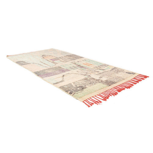 Erfod Boujad Moroccan Rug, Hand-Knotted Wool