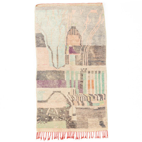Erfod Boujad Moroccan Rug, Hand-Knotted Wool