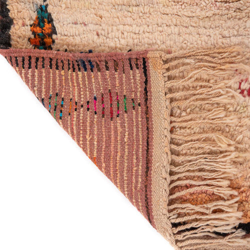 Saghroud Boujad Moroccan Rug, Hand-Knotted Wool