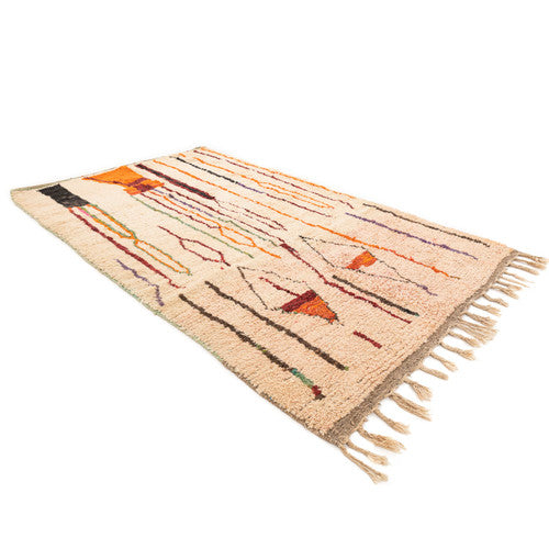 Tafoughalt Boujad Moroccan Rug, Hand-Knotted Wool