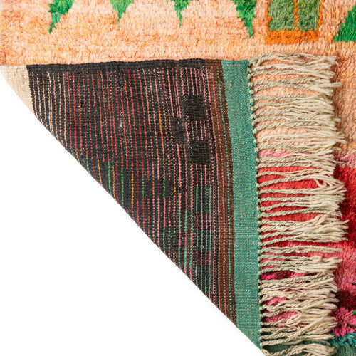 Skoura Boujad Moroccan Rug, Hand-Knotted Wool