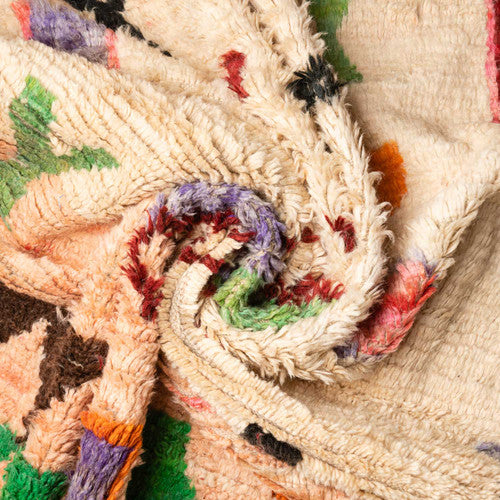 Skoura Boujad Moroccan Rug, Hand-Knotted Wool