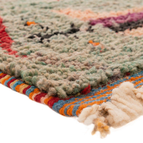 Toumliline Boujad Moroccan Rug, Hand-Knotted Wool
