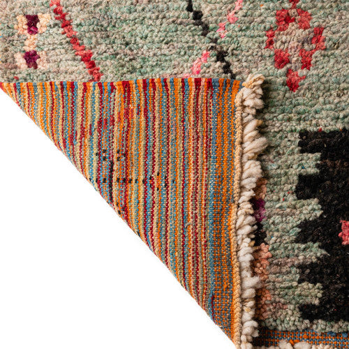 Toumliline Boujad Moroccan Rug, Hand-Knotted Wool