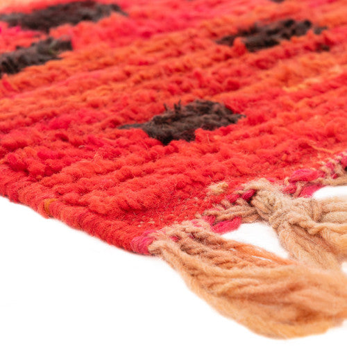 Rissani Boujad Moroccan Rug, Hand-Knotted Wool
