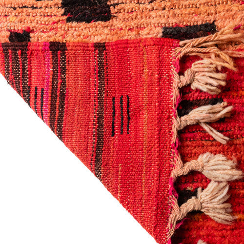 Rissani Boujad Moroccan Rug, Hand-Knotted Wool