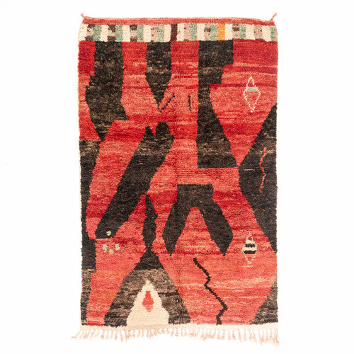 Tilila Boujad Moroccan Rug, Hand-Knotted Wool