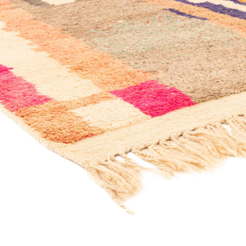 Chellah Boujad Moroccan Rug, Hand-Knotted Wool
