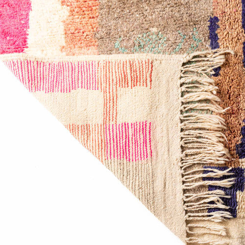 Chellah Boujad Moroccan Rug, Hand-Knotted Wool