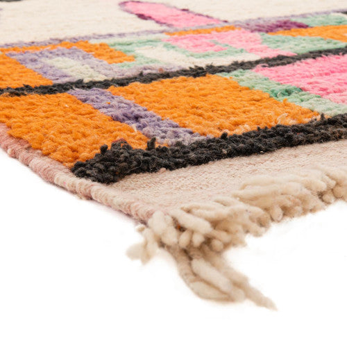 Ksar Boujad Moroccan Rug, Hand-Knotted Wool