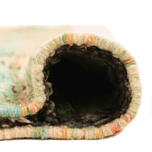 Tamegrout Boujad Moroccan Rug, Hand-Knotted Wool