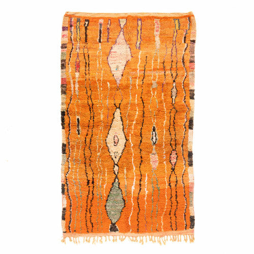 Imlil Boujad Moroccan Rug, Hand-Knotted Wool