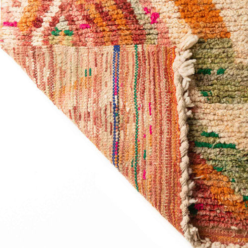 Idurar Boujad Moroccan Rug, Hand-Knotted Wool