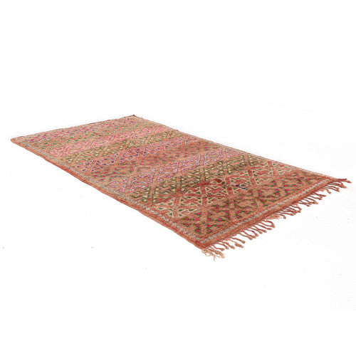 Issafen Boujad Moroccan Rug, Hand-Knotted Wool