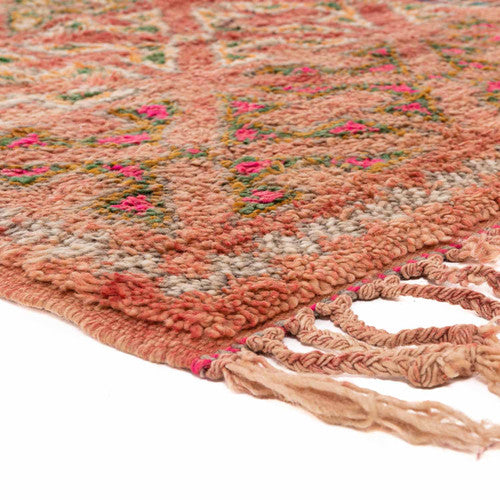 Issafen Boujad Moroccan Rug, Hand-Knotted Wool